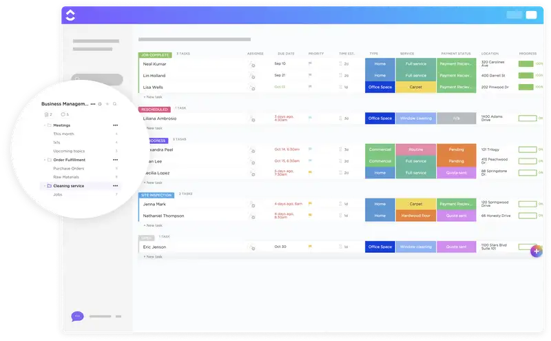 Effortlessly schedule jobs, manage employees, record payments, track time, set up recurring tasks, and so much more. With clear visibility and ease of scheduling, you can give your business the tools it needs to thrive.