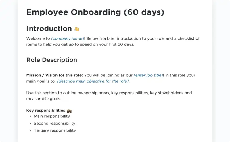 Align you and your team with the new employee onboarding process. Includes details for handling the first day, first week, and first 90 days of onboarding!