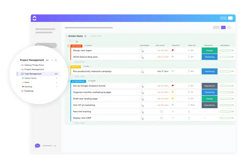 At the heart of every efficient team is one thing: excellent task management. The perfect task management template is built for all team members, projects, and workflows—which is why we created it!