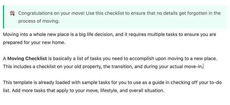 Getting ready to move? Use this handy checklist to make sure that you don't miss out on any of the essential steps of the process.